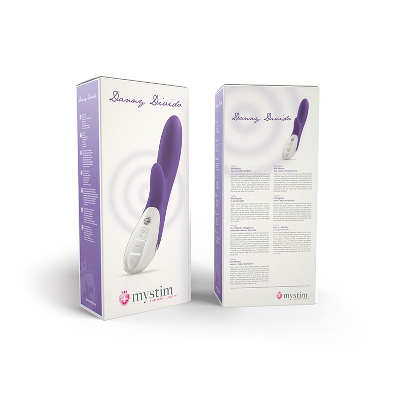 Вібратор кролик mystim danny divido purple з глибокою вібрацією, 2 мотори Вібратор кролик mystim danny divido purple з глибокою вібрацією, 2 мотори