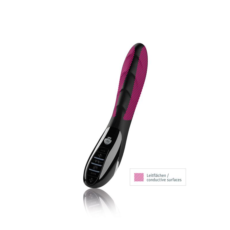 Вібратор з електростимуляцією mystim sizzling simon estim black, міостимулятор Вібратор з електростимуляцією mystim sizzling simon estim black, міостимулятор