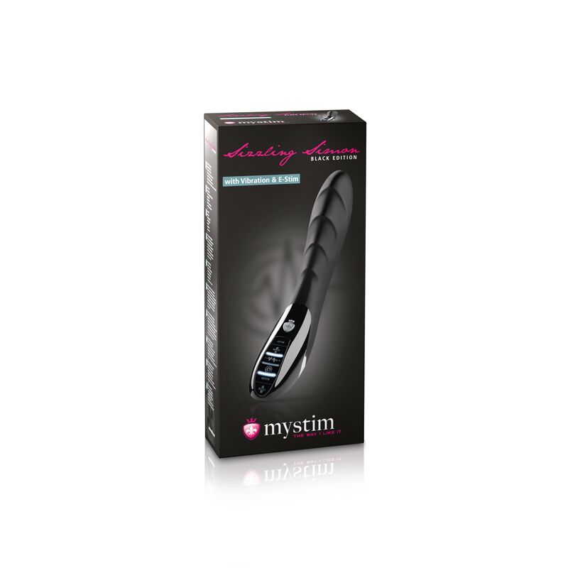 Вібратор з електростимуляцією mystim sizzling simon estim black, міостимулятор Вібратор з електростимуляцією mystim sizzling simon estim black, міостимулятор
