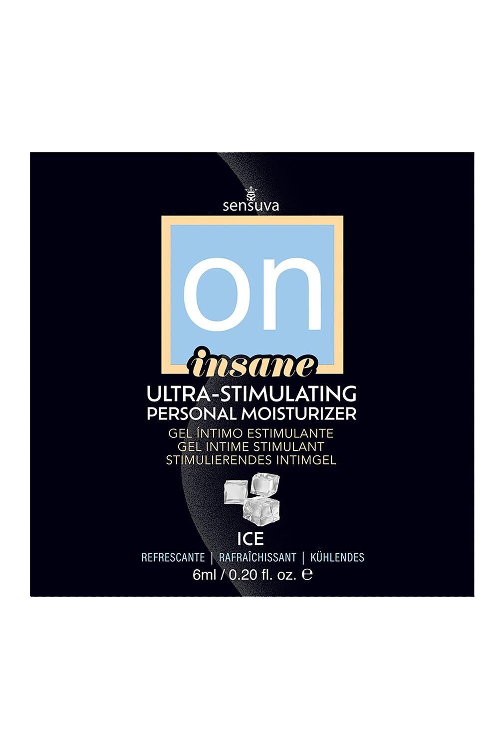 Пробник sensuva ultra stimulating on insane ice (6 мл) Пробник sensuva ultra stimulating on insane ice (6 мл)