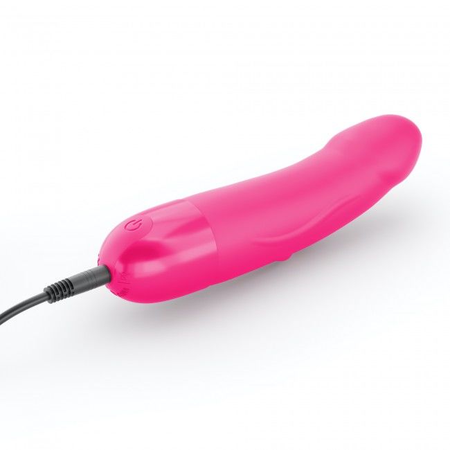 Вібратор dorcel real vibration s magenta 2.0, діаметр 3,7см, перезаряджається, для точки g Вібратор dorcel real vibration s magenta 2.0, діаметр 3,7см, перезаряджається, для точки g