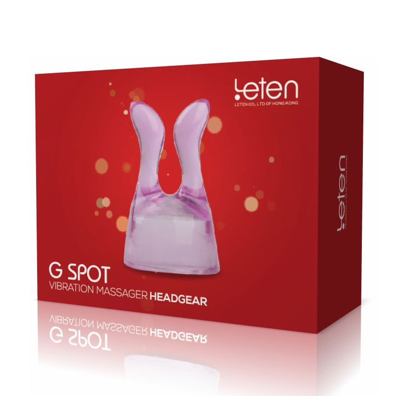 Насадка для вібромасажера leten g spot headgear 2 (40 x 60 мм) Насадка для вібромасажера leten g spot headgear 2 (40 x 60 мм)