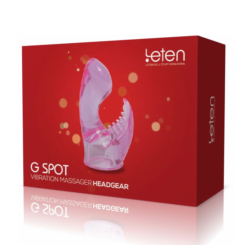 Насадка для вібромасажера leten g spot headgear 4 (42 x 100 мм) Насадка для вібромасажера leten g spot headgear 4 (42 x 100 мм)