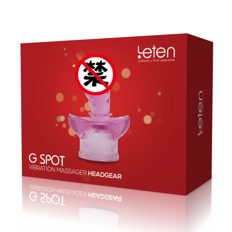 Насадка для вибромассажера leten g spot headgear 5 (40 x 92 мм) Насадка для вибромассажера leten g spot headgear 5 (40 x 92 мм)