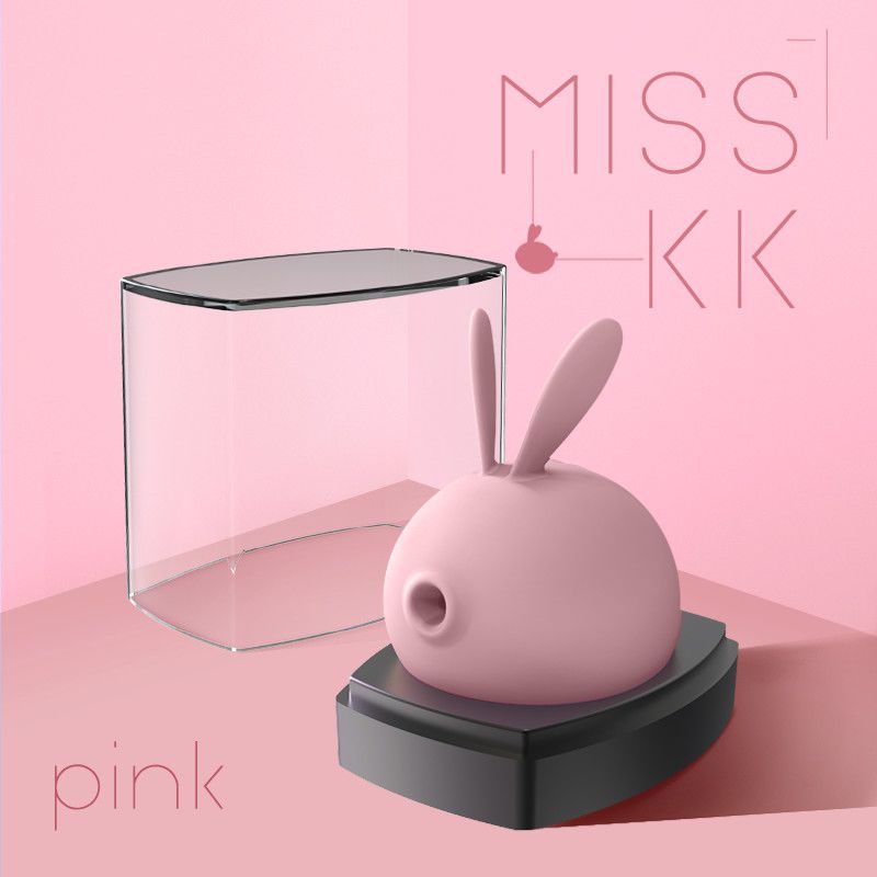 Вакуумний стимулятор з вібрацією kistoy miss kk pink Вакуумний стимулятор з вібрацією kistoy miss kk pink