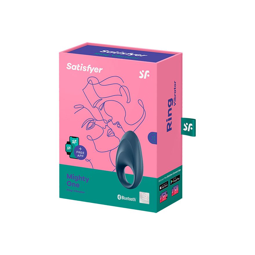 Ерекційне віброкільце satisfyer mighty one Ерекційне віброкільце satisfyer mighty one