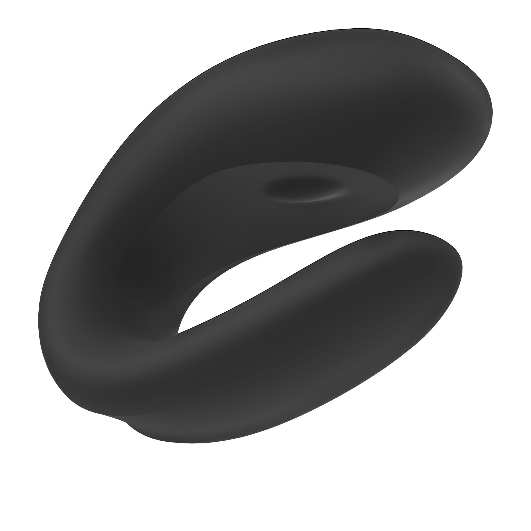 Смарт вібратор для пар satisfyer double joy black із широким кліторальним стимулятором Смарт вібратор для пар satisfyer double joy black із широким кліторальним стимулятором