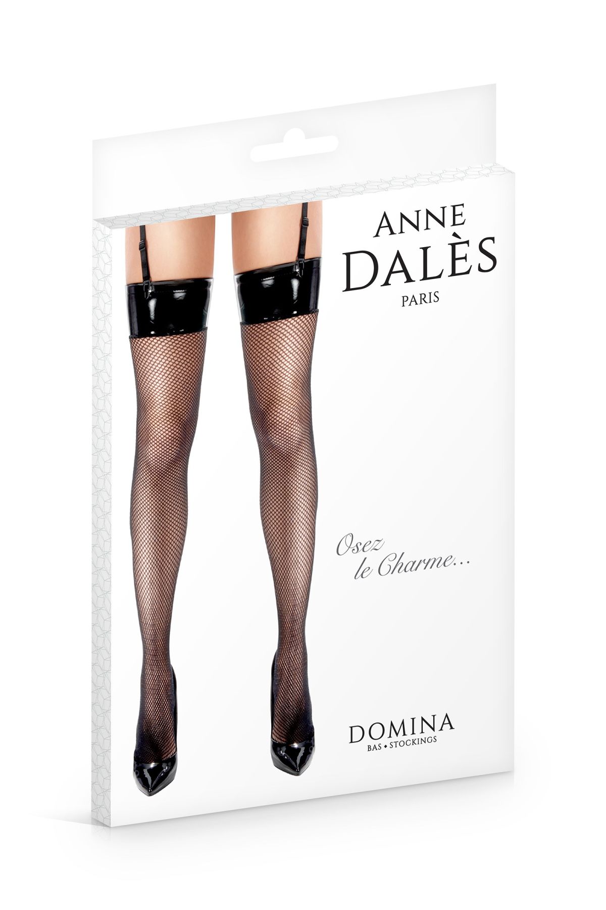 Панчохи сітка з вініловим верхом anne de ales domina t1 Панчохи сітка з вініловим верхом anne de ales domina t1