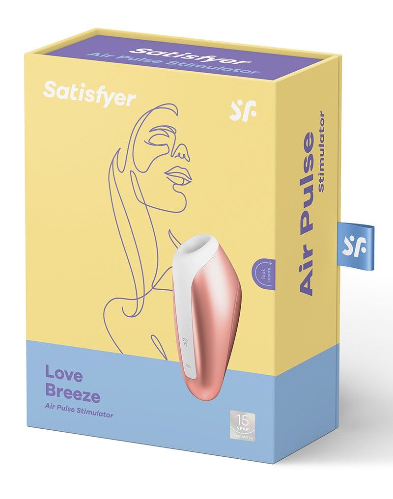 Мініатюрний вакуумний стимулятор satisfyer love breeze copper Мініатюрний вакуумний стимулятор satisfyer love breeze copper