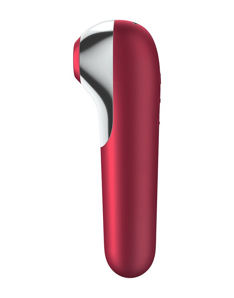 Смарт вібратор та вакуумний стимулятор 2в1 satisfyer dual love pink Смарт вібратор та вакуумний стимулятор 2в1 satisfyer dual love pink