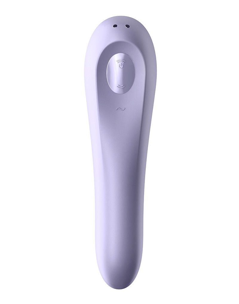 Смарт вібратор та вакуумний стимулятор 2в1 satisfyer dual pleasure mauve Смарт вібратор та вакуумний стимулятор 2в1 satisfyer dual pleasure mauve