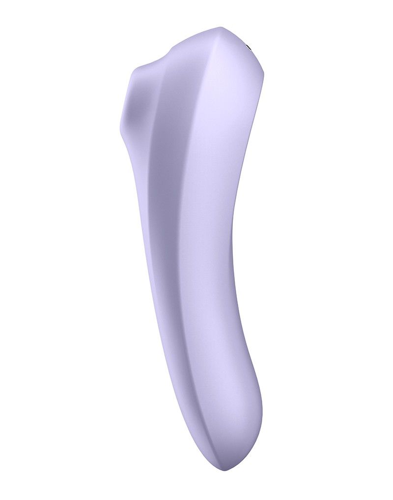Смарт вібратор та вакуумний стимулятор 2в1 satisfyer dual pleasure mauve Смарт вібратор та вакуумний стимулятор 2в1 satisfyer dual pleasure mauve