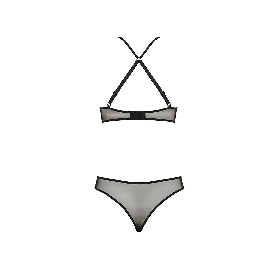 Еротичний комплект passion azalia set xxl/xxxl, black Еротичний комплект passion azalia set xxl/xxxl, black