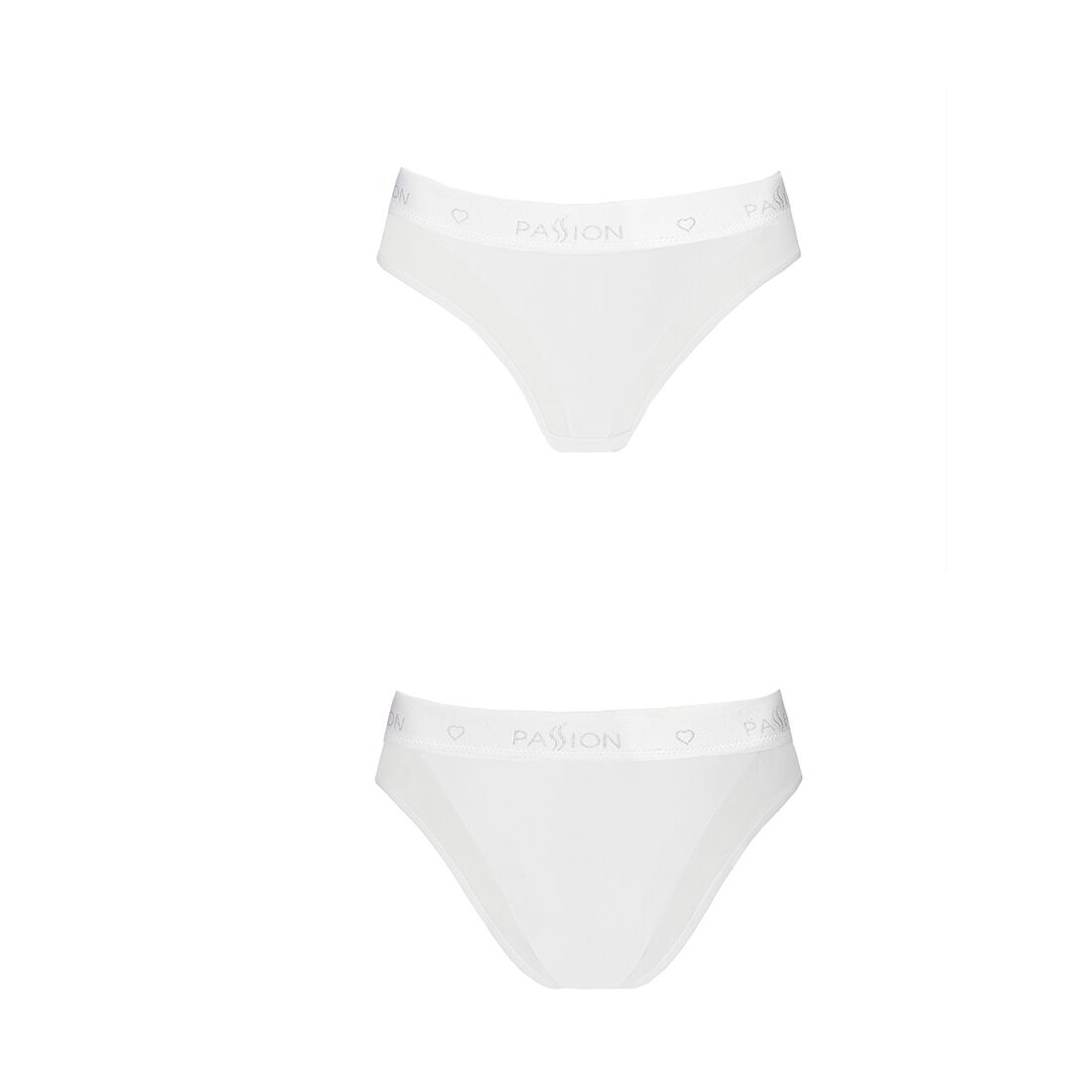 Трусики з прозорою вставкою passion ps002 panties s, white Трусики з прозорою вставкою passion ps002 panties s, white