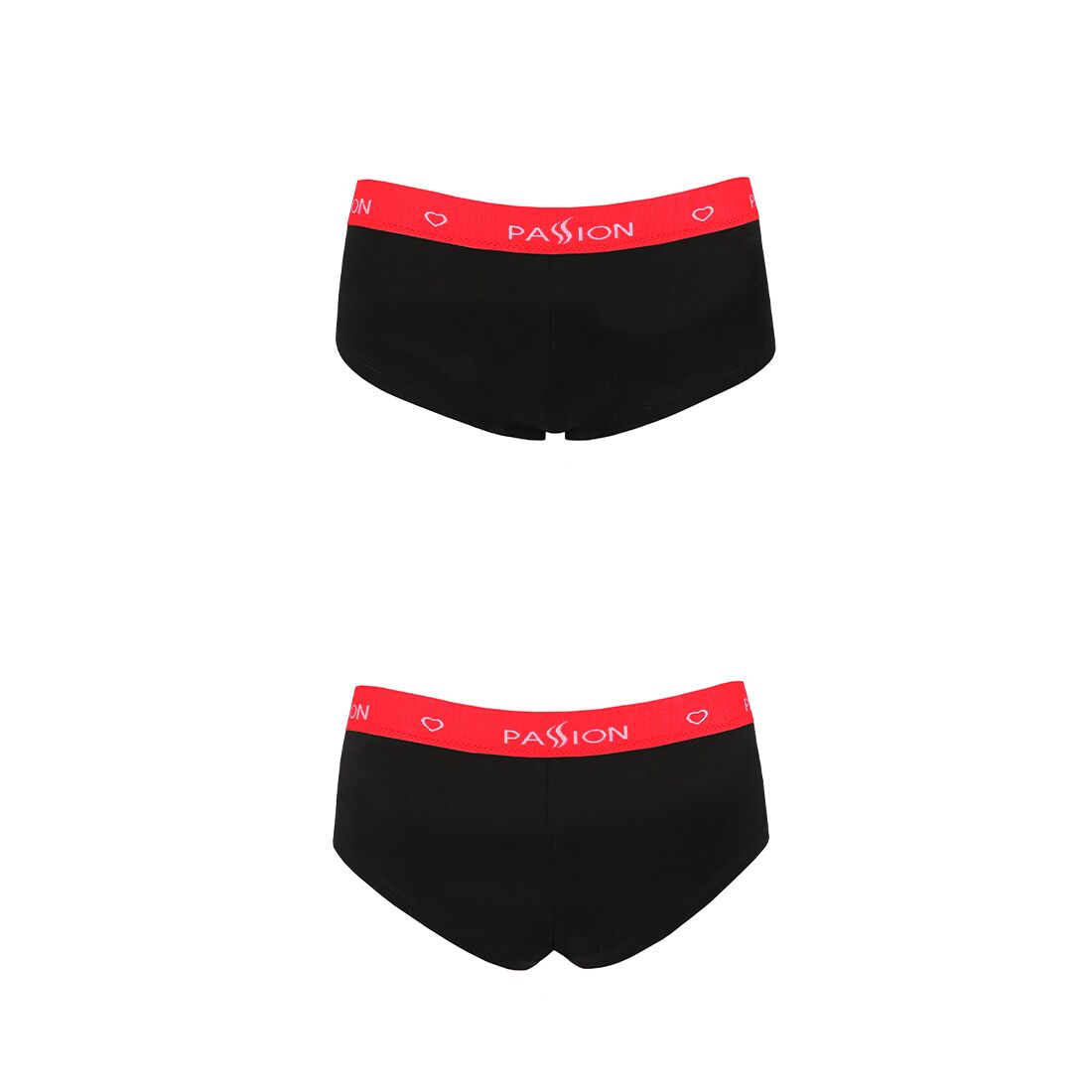 Трусики шортики passion ps003 panties s, black Трусики шортики passion ps003 panties s, black