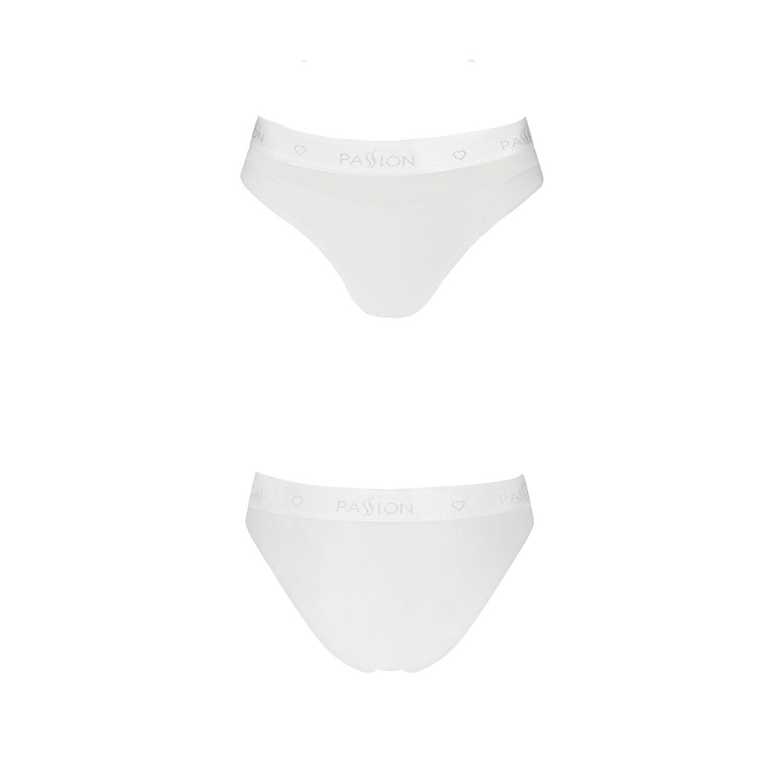 Трусики з прозорою вставкою passion ps006 panties xl, white Трусики з прозорою вставкою passion ps006 panties xl, white