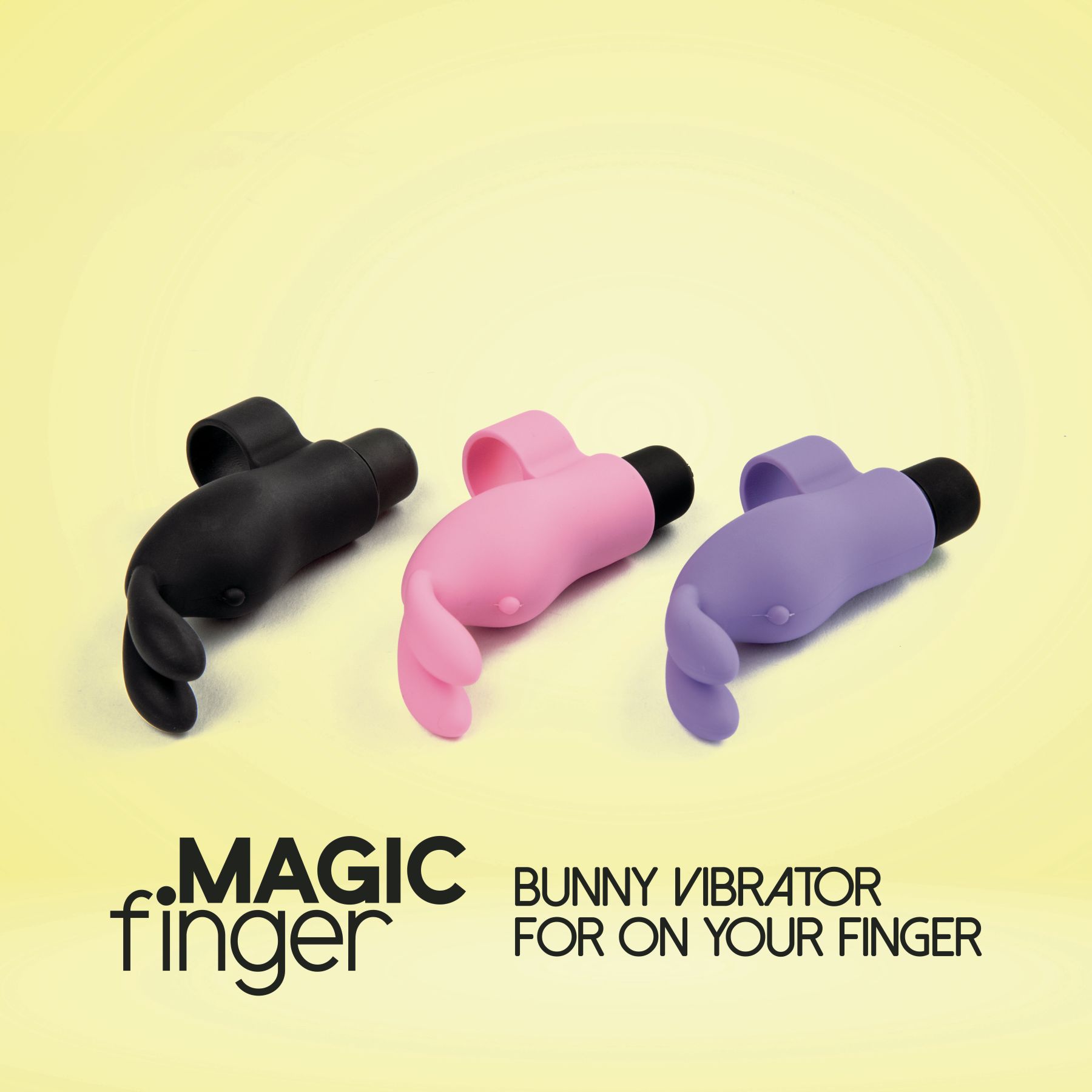 Вібратор на палець feelztoys magic finger vibrator black Вібратор на палець feelztoys magic finger vibrator black